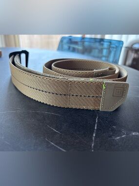 5.11 Tactical Elas-Tac Belt Color Kangaroo Tan Men’s Size XL